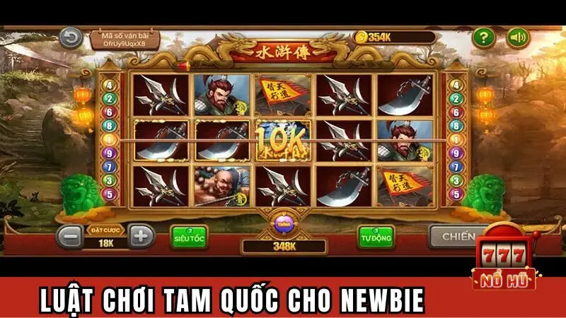 Chi tiết luật chơi Tam Quốc cho Newbie