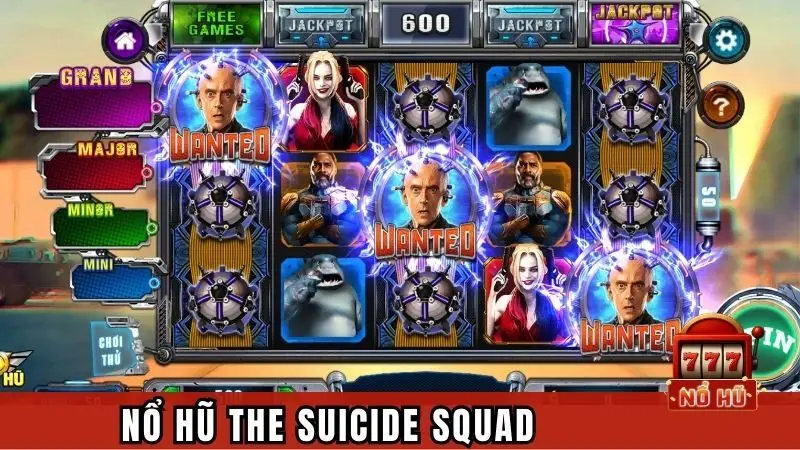 Nổ hũ The Suicide Squad với Harley Quinn quen thuộc