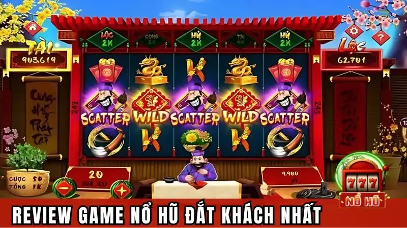 Những tựa game slot đắt khách nhất